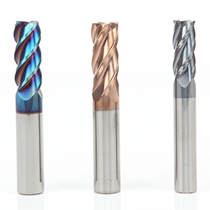Four Flute Carbide End Mills