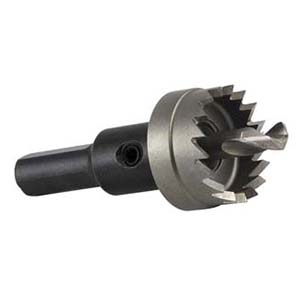 Carbide-tipped hole saw