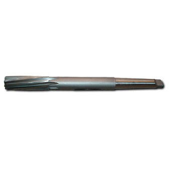 spiral flute taper shank reamer-left