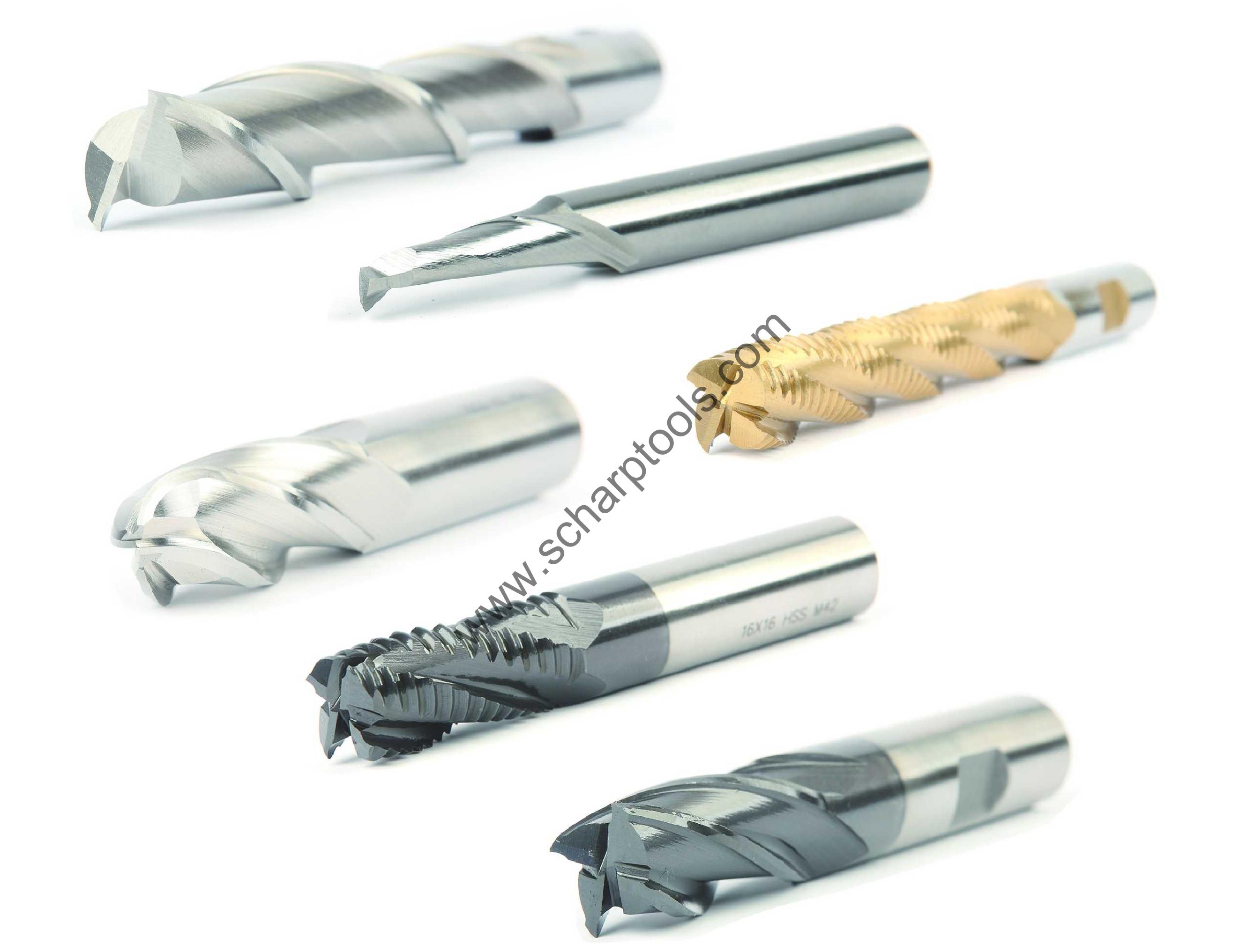 high speed steel end mills